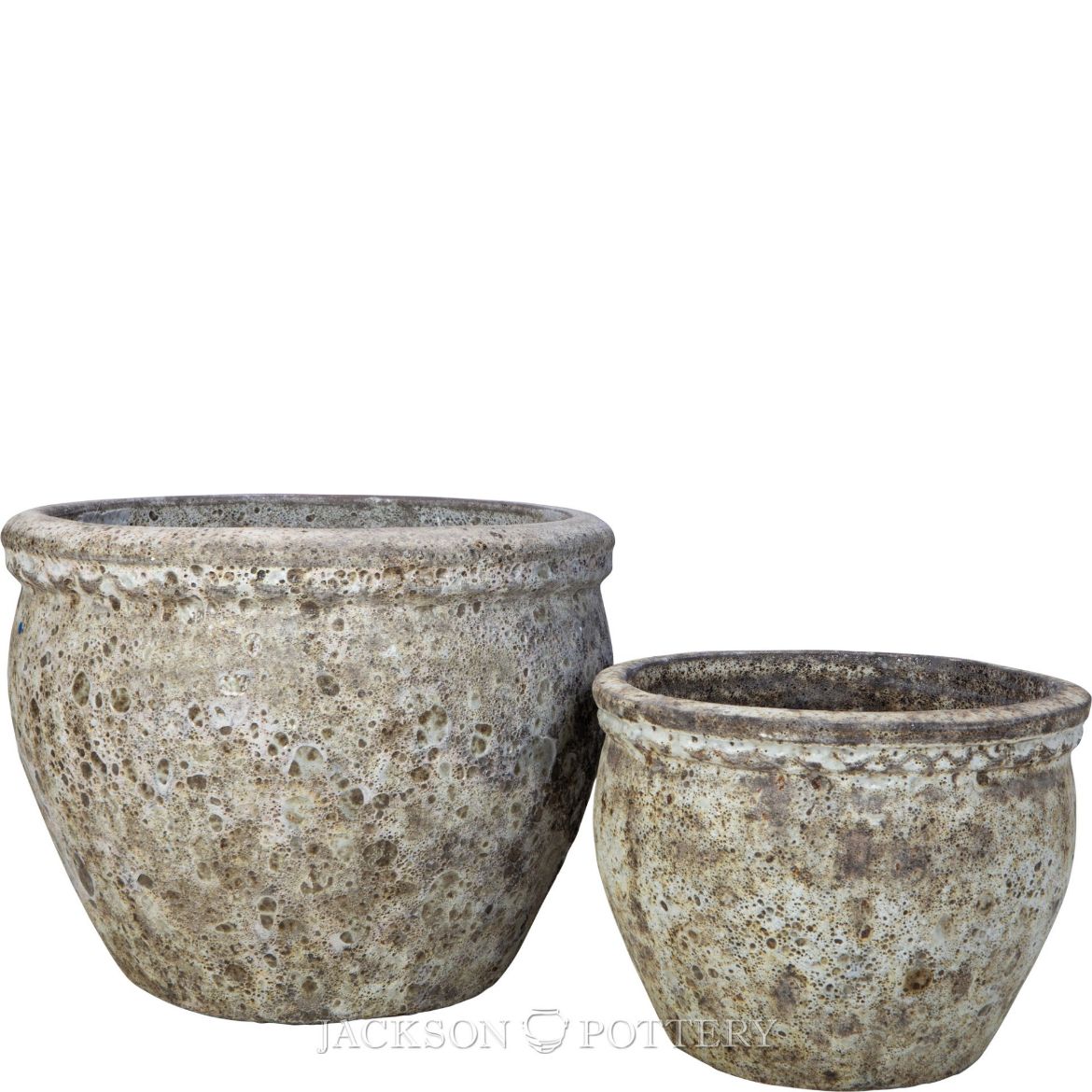 Picture of Nambe' Planter Set of 2 A,B - Volcanic White