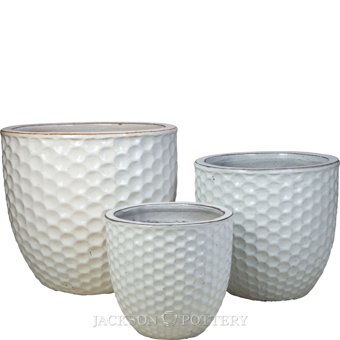 Picture of Athena Planter Set of 3 A,B,C - Antique White