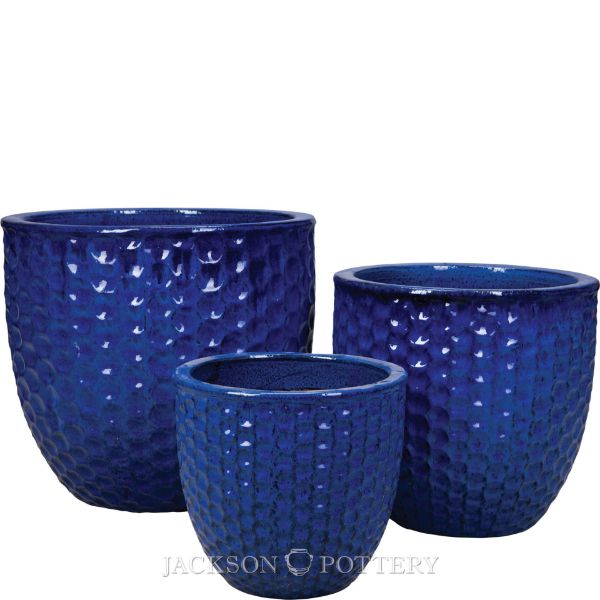 Picture of Athena Planter Set of 3 A,B,C - Falling Blue