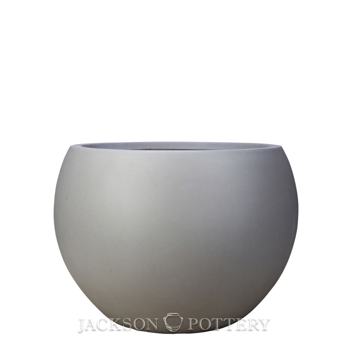 Picture of 30 in. Lightweight Ontario Bowl Planter - Cool Grey