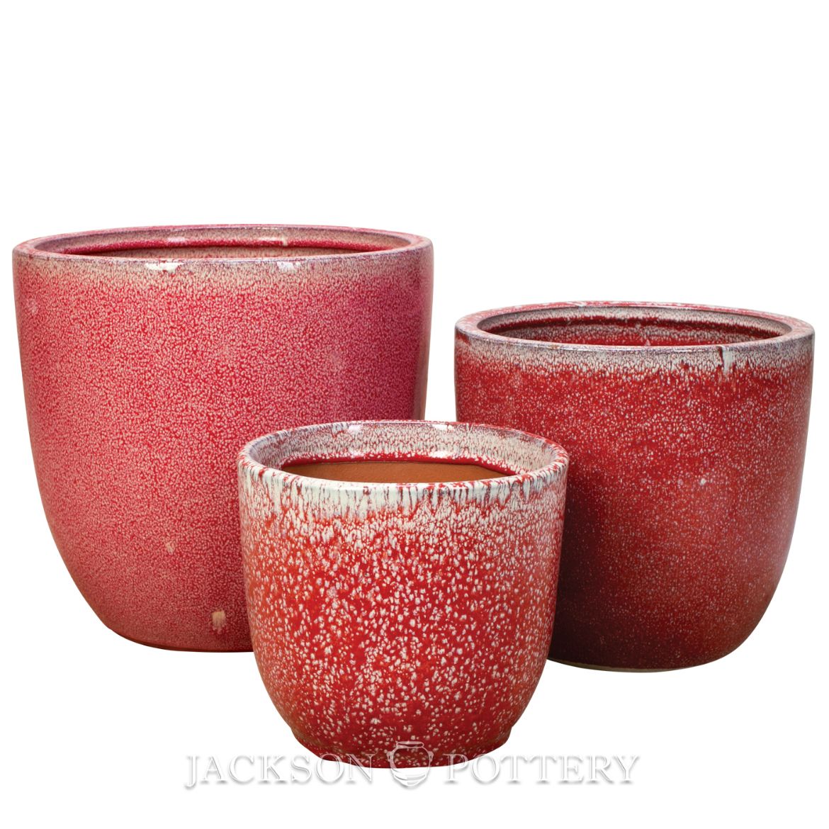 Picture of Pika Pot Set of 3 - 9, 11, 14 in. - Firework Red