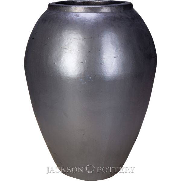 Picture of 25 in. Gold Urn - Charcoal