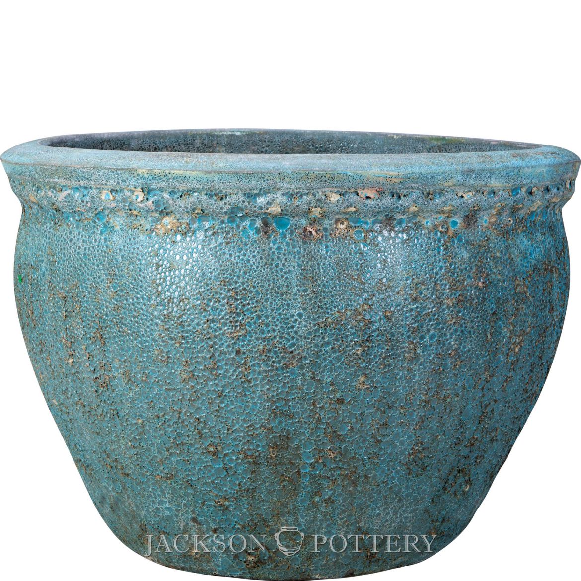 Jackson Pottery | 27 in. Nambe Planter - Dark Lunar Blue