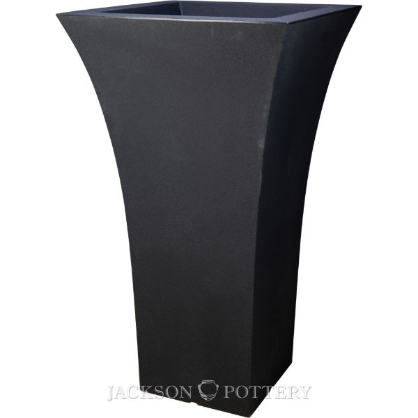 Picture of 22 in. Tall Flaired Square Planter - Dark Anthracite