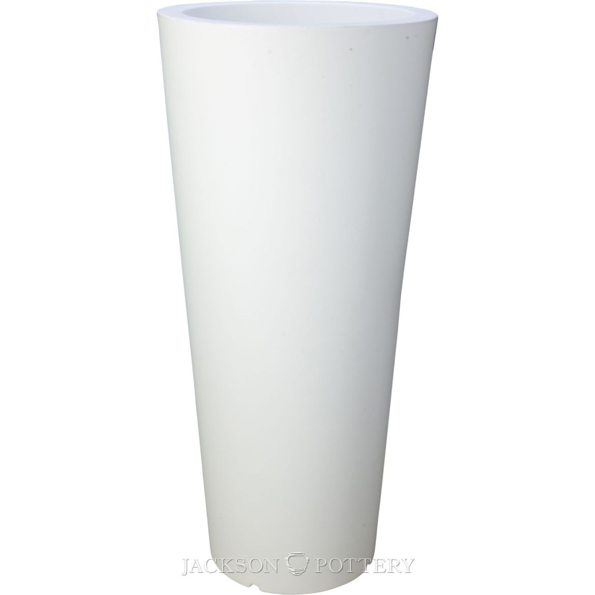 Picture of 15.5 in. Hydra Tall Cone Planter - White