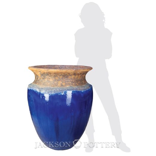 Picture of 28 in. Maximus Jar - Ancient Earth over Blue