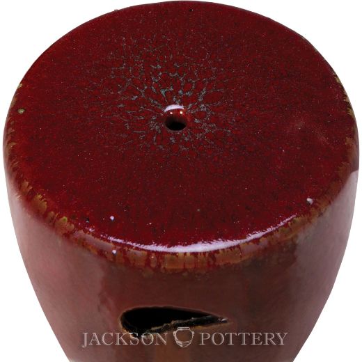 Picture of 13 in. Loft Garden Stool - Oxblood