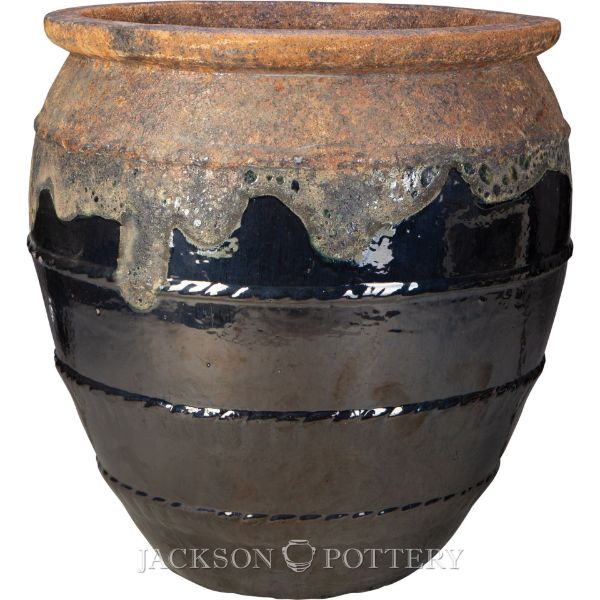 Picture of 29.5 in. Magnus Water Jar - Ancient Earth over Black