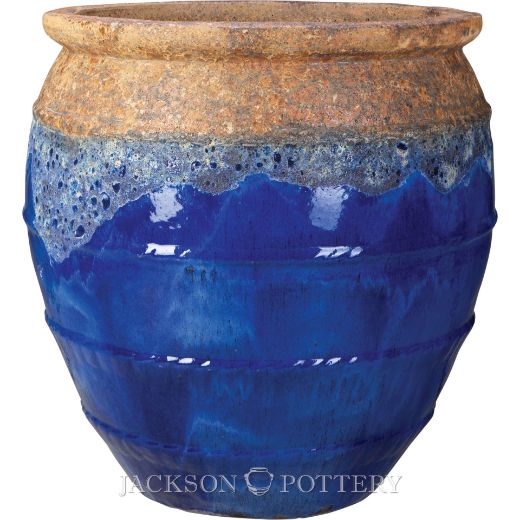 Picture of 29.5 in. Magnus Water Jar - Ancient Earth over Blue