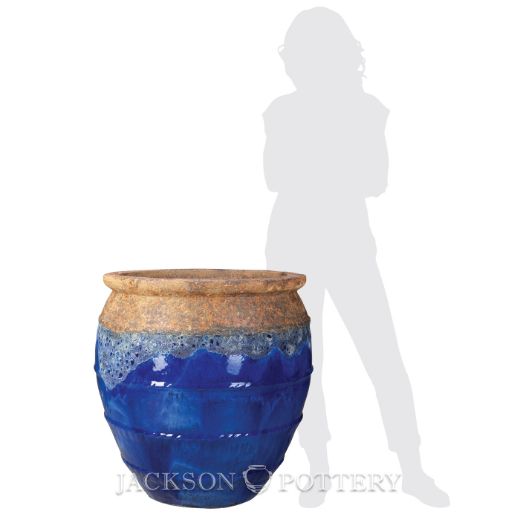 Picture of 29.5 in. Magnus Water Jar - Ancient Earth over Blue