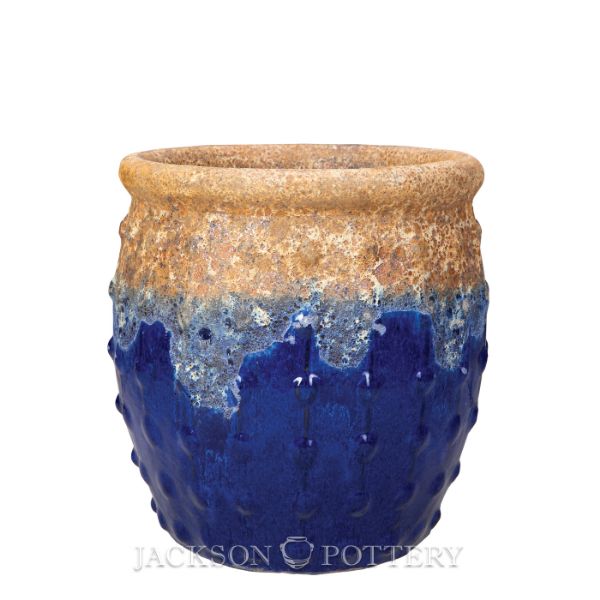 Picture of 14 in. Emperor Planter - Ancient Earth over Blue