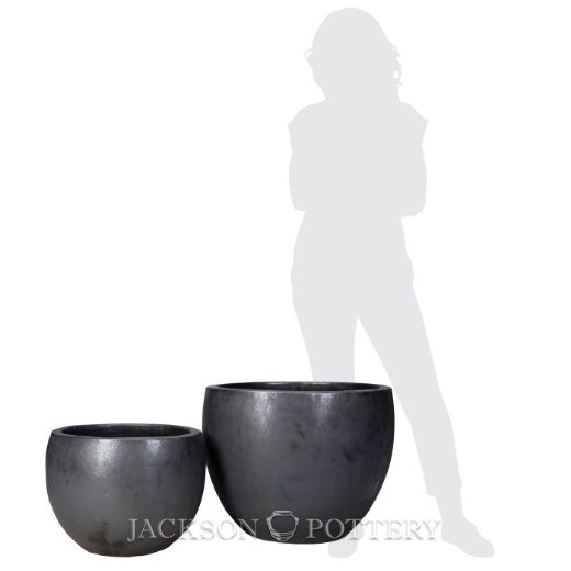 Picture of Midtown Architectural Planter Set of 2 A,B - Charcoal