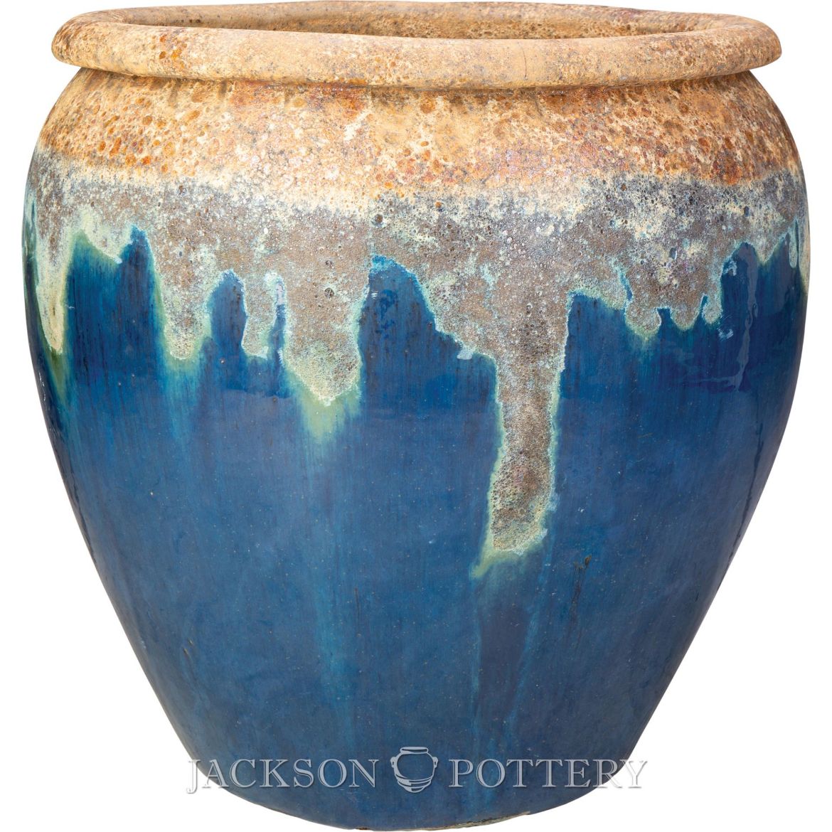 Picture of Maricopa Water Jar - Ancient Earth over Azul