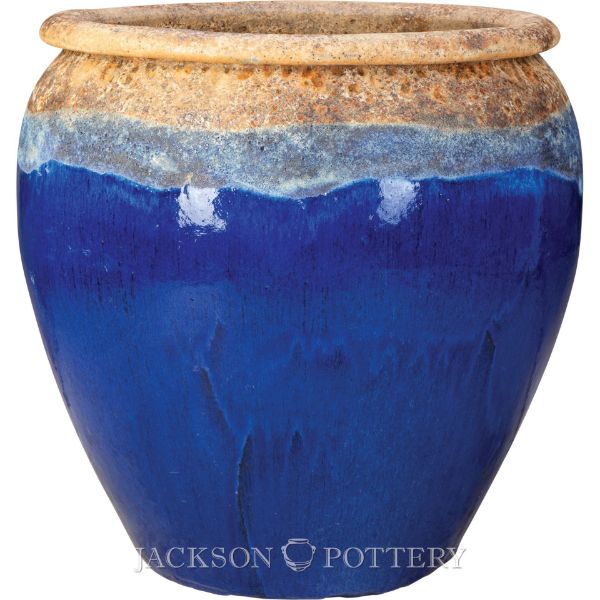 Picture of Maricopa Water Jar - Ancient Earth over Blue