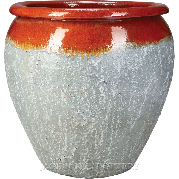 Picture of Maricopa Water Jar - Red over Greystone