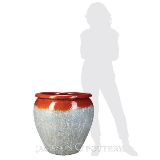 Picture of Maricopa Water Jar - Red over Greystone