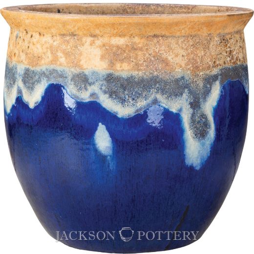 Picture of 23.5 in. Claremont Planter - Ancient Earth over Blue