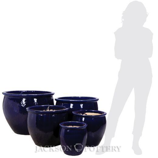 Picture of Fishbowl Set of 5 A,B,C,D,E - Cobalt Blue