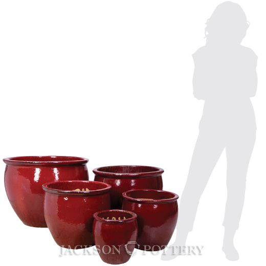 Picture of Fishbowl Set of 5 A,B,C,D,E - Oxblood