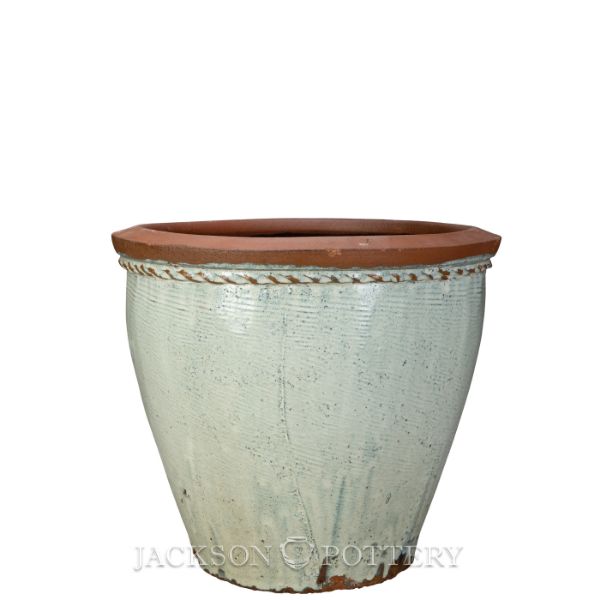 Picture of 21 in. Escala Planter - White Blue