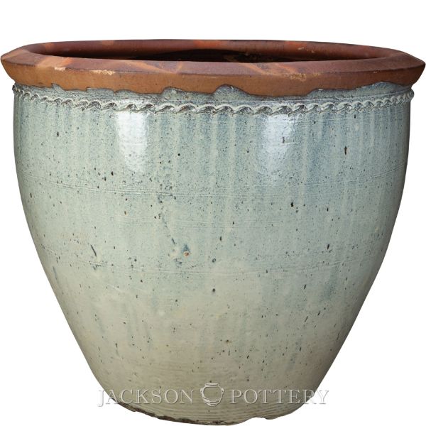 Picture of 33 in. Escala Planter - White Blue