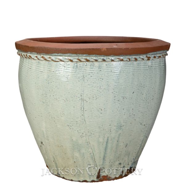 Picture of 27 in. Escala Planter - White Blue