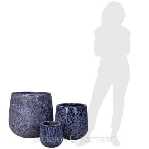 Picture of Utopia Planter Set of 3 A,B,C - Blue Lava