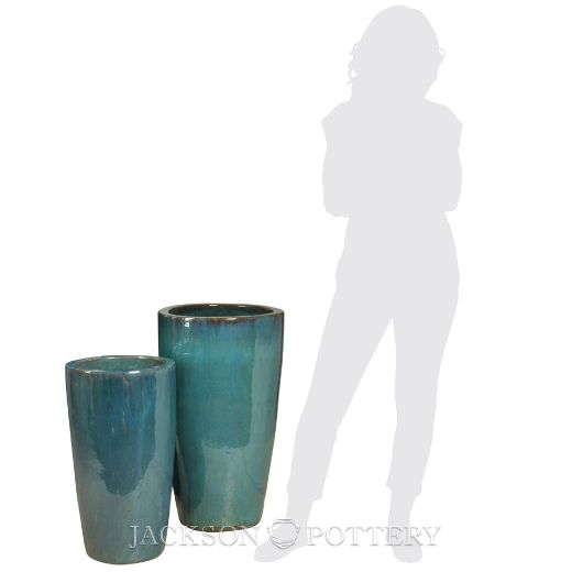 Picture of Calypso Vase Set of 2 A,B - Azul