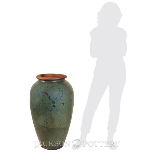 Picture of 17.5 in. Wine Jar Plain - Sea Green