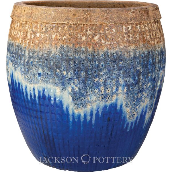 Picture of 31 in. Centurian Planter - Ancient Earth over Blue