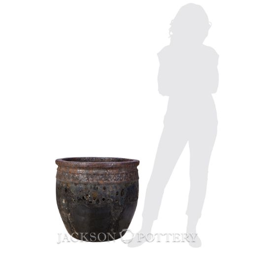 Picture of 24 in. Coin Pot - Volcanic Rust/ Black