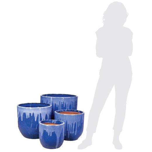 Picture of Pika Pot Set of 4 A,B,C,D - Cascade Sky