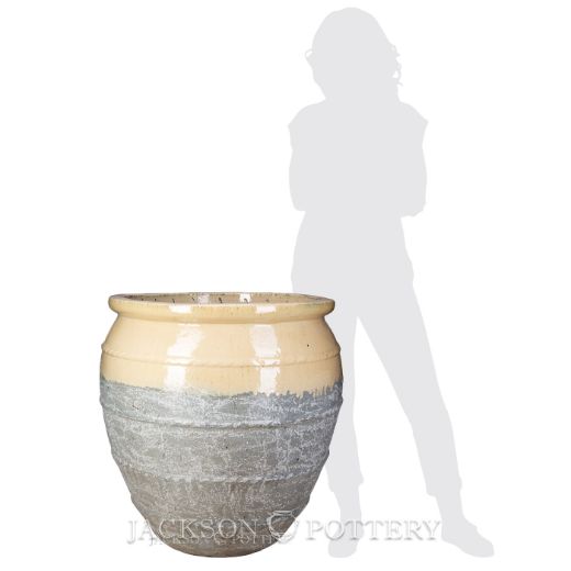 Picture of 29.5 in. Magnus Water Jar - Cream over Greystone