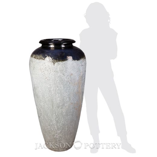 Picture of 23.5 in. Deja Water Jar - Black over Greystone