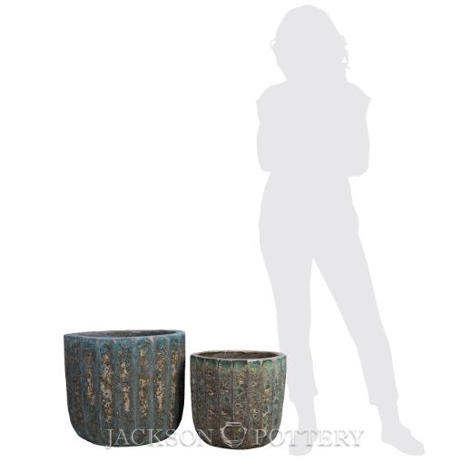 Picture of Grenada Planter, Short Set of 2 A,B - Dark Lunar Blue