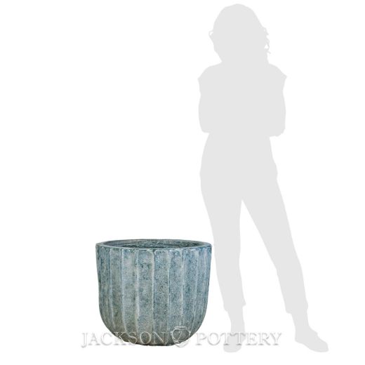 Picture of 22 in. Grenada Planter, Short - Lunar Blue