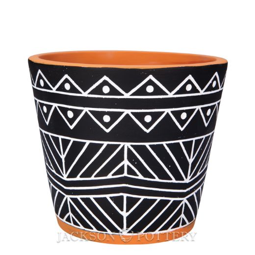 Picture of 6.75 in. Zuni Vaso Planter - Black (8 Per Case)