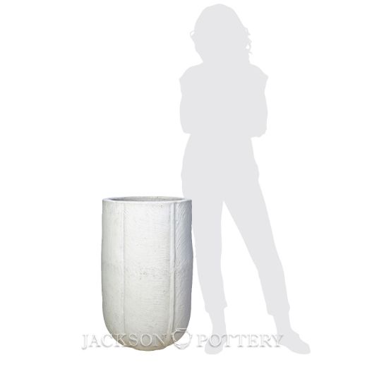 Picture of 18 in. Tiago Cone Planter - Matte White