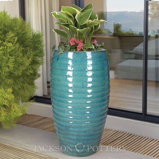 Picture of 20 in. Calle Vase - Azul