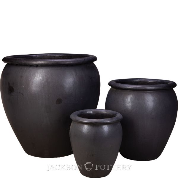 Picture of Maricopa Water Jar Set of 3 A,B,C - Charcoal