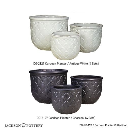 Picture of DG-PP-178 (PB25) Cardoon Planter Collection I | 24 Pcs. | 8 sets