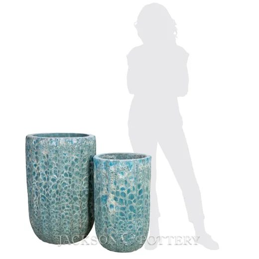 Picture of Grenada Planter, Tall Set of 2 A,B - Lunar Blue