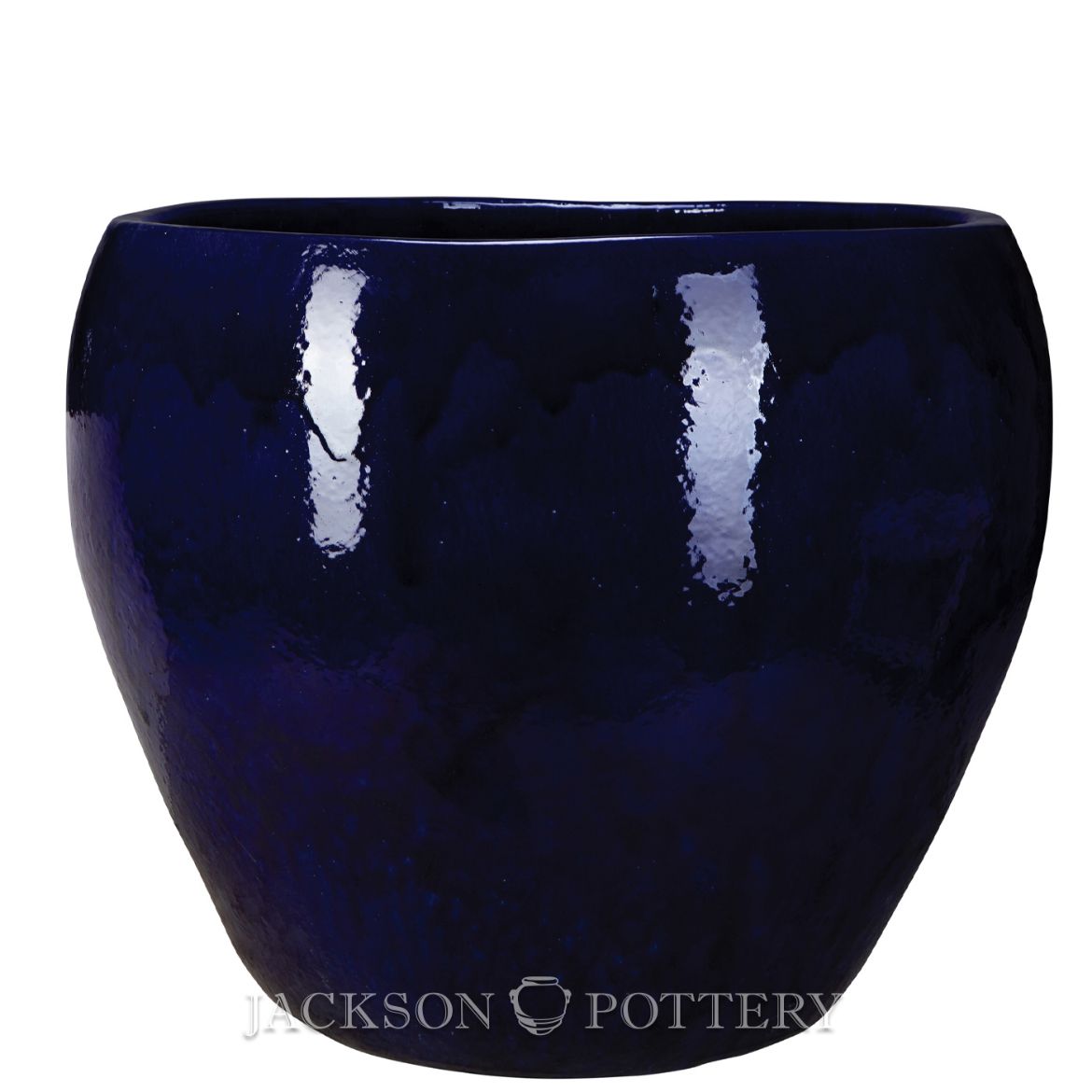 Picture of 39" Giant Top Cut Planter - Cobalt Blue