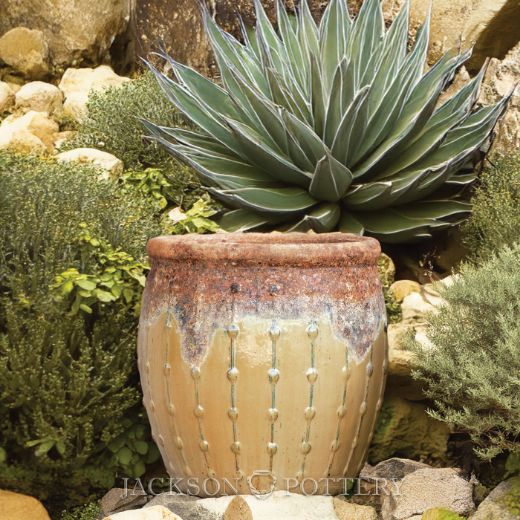 Picture of 14 in. Emperor Planter - Ancient Earth over Cream