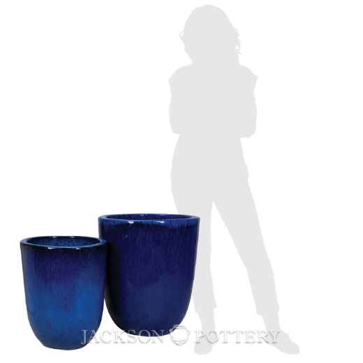 Picture of Tall Vestro Set of 2 A,B - Falling Blue