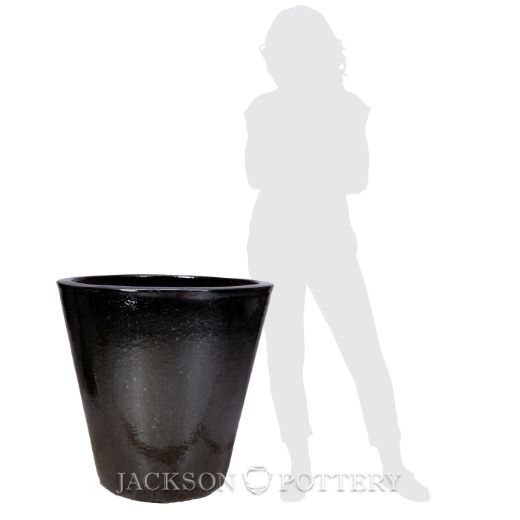 Picture of 27.5 in. Vaso Planter - Black