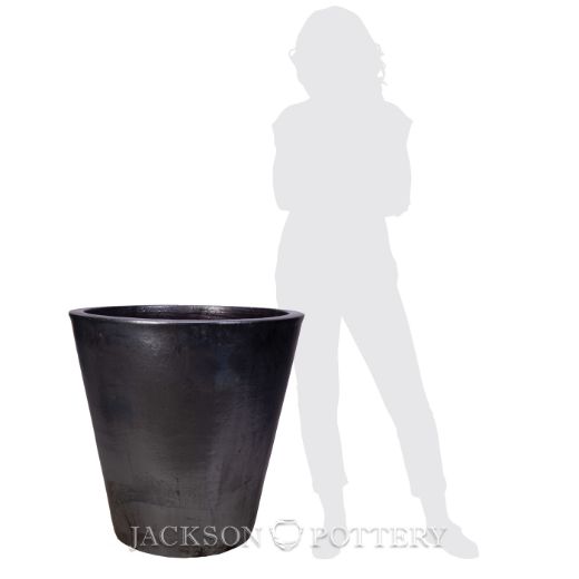 Picture of 27.5 in. Vaso Planter - Charcoal