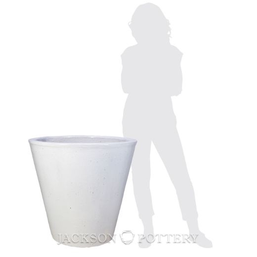 Picture of 27.5 in. Vaso Planter - White