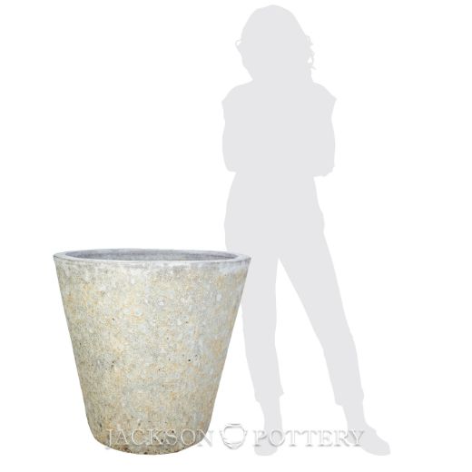 Picture of 27.5 in. Vaso Planter - Volcanic White