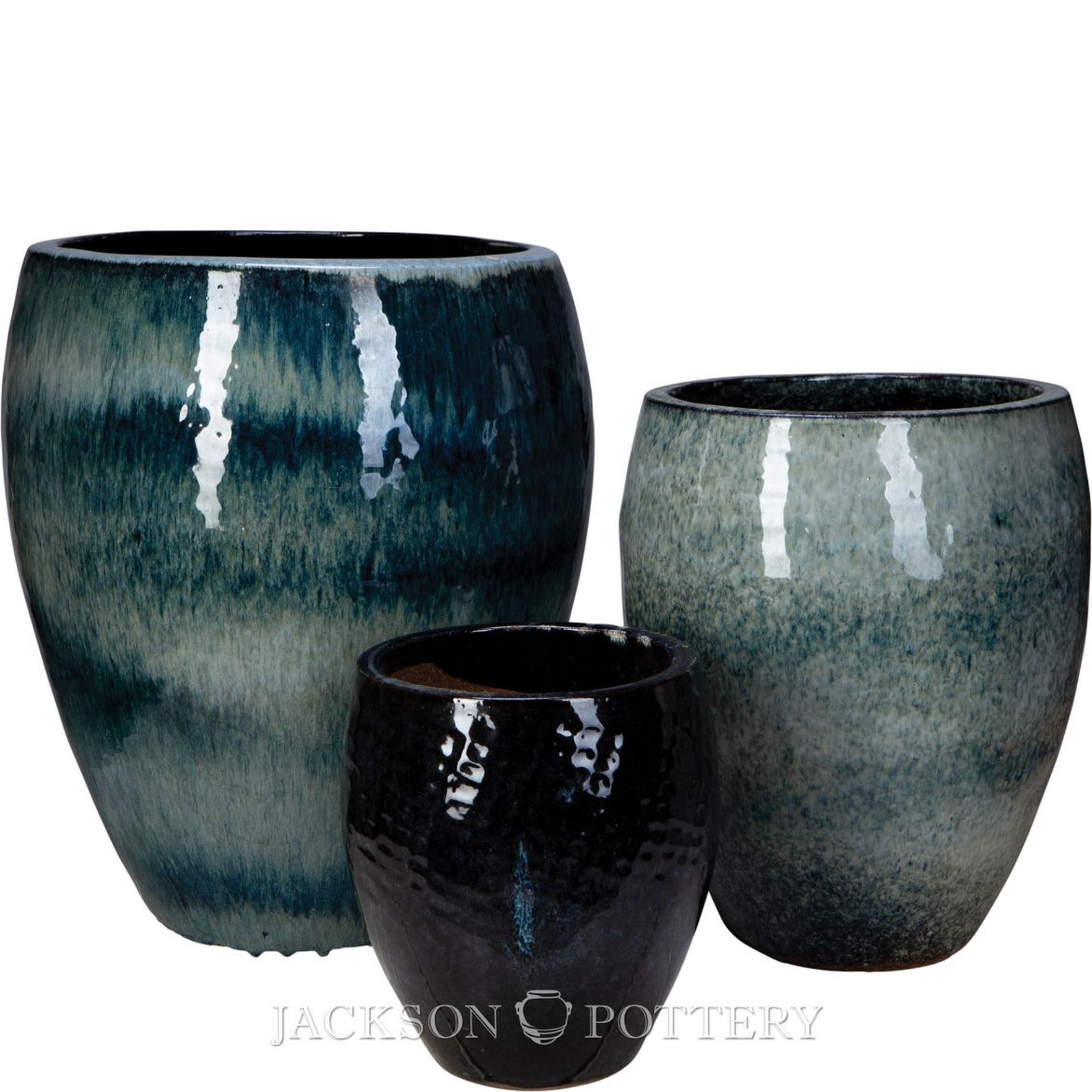 Picture of Jakarta Planter Set of 3 A,B,C - Ice Blue